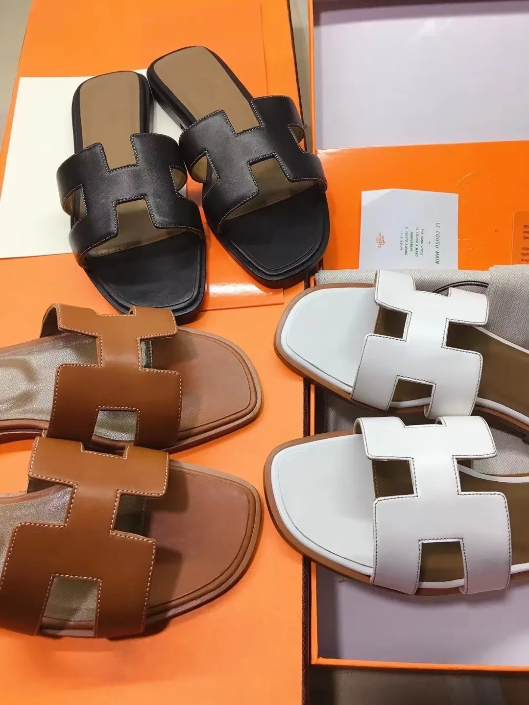 Hermès Slippers