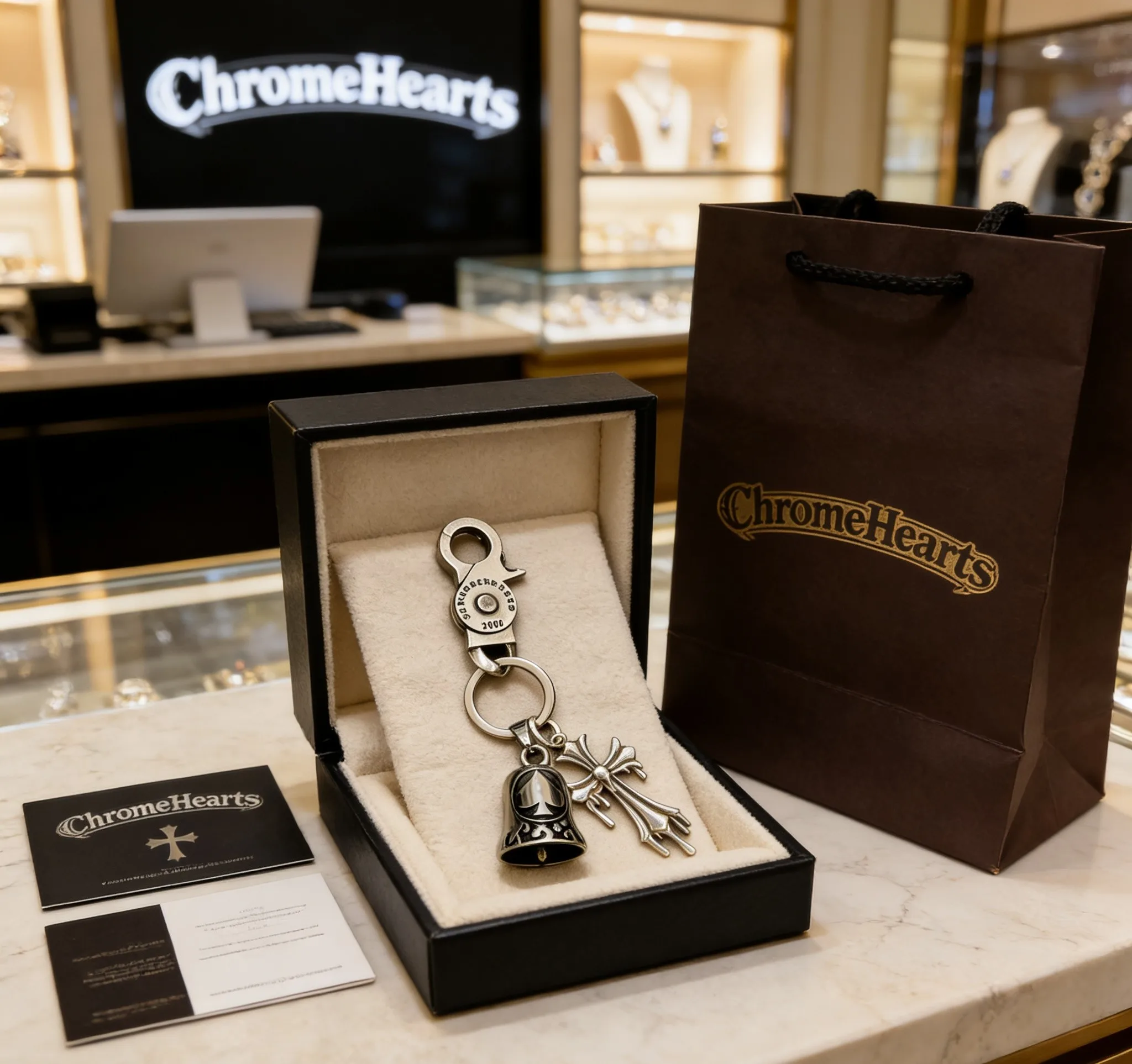 Chrome Hearts Keychain