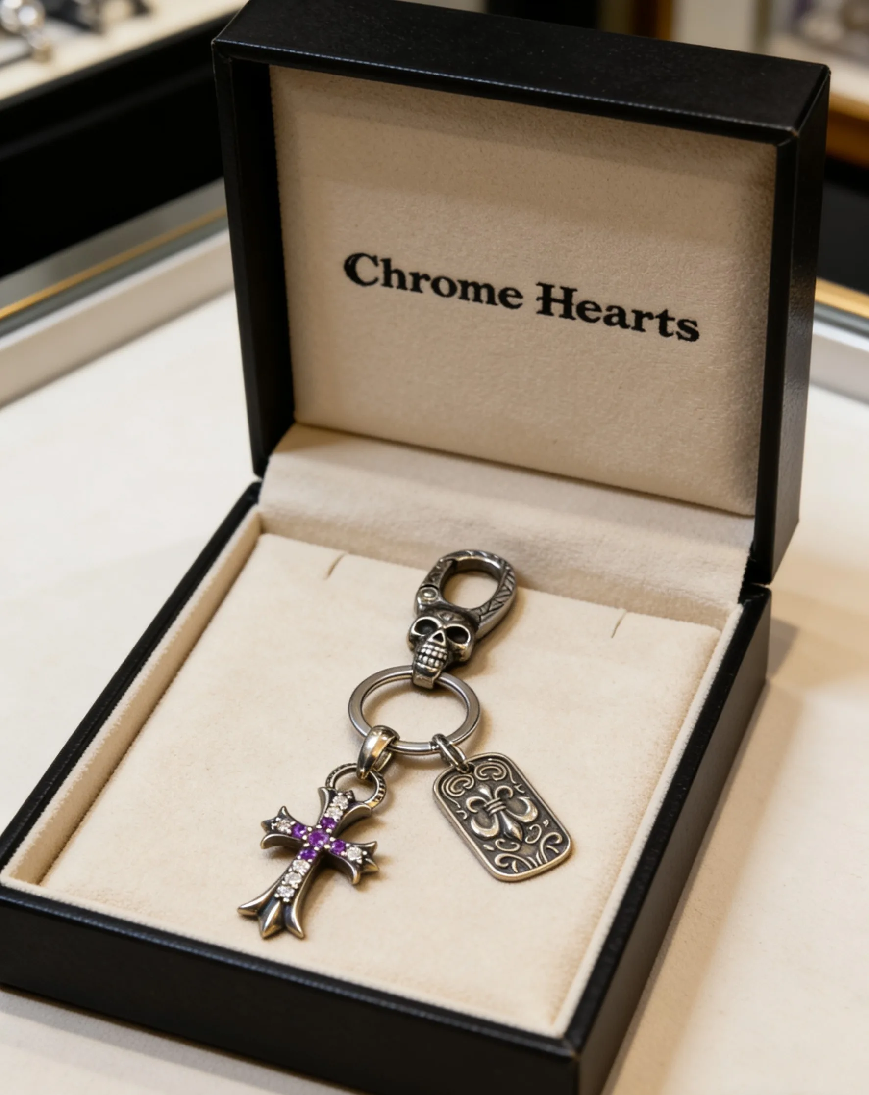 Chrome Hearts Keychain