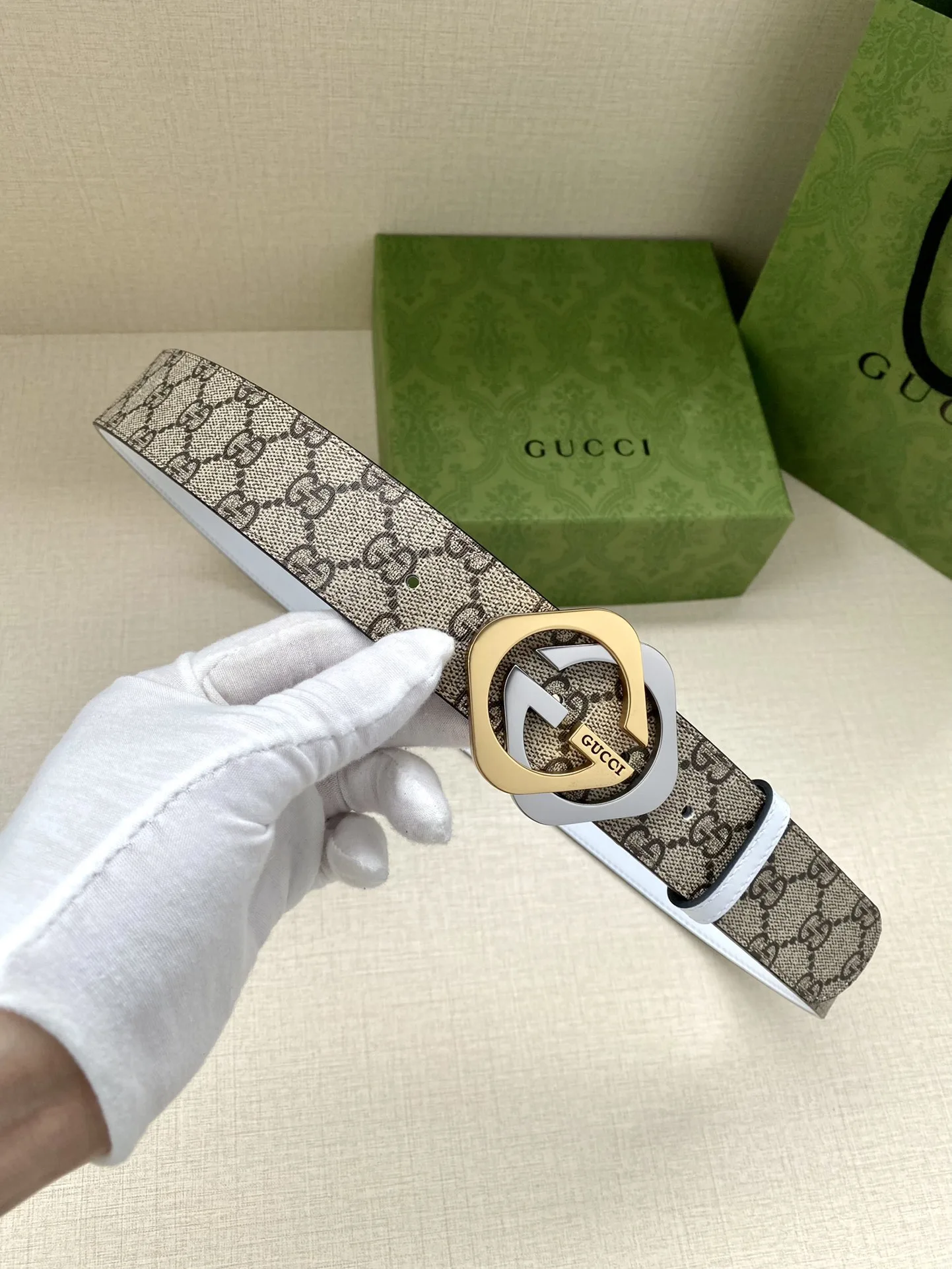 Gucci Canvas Belt