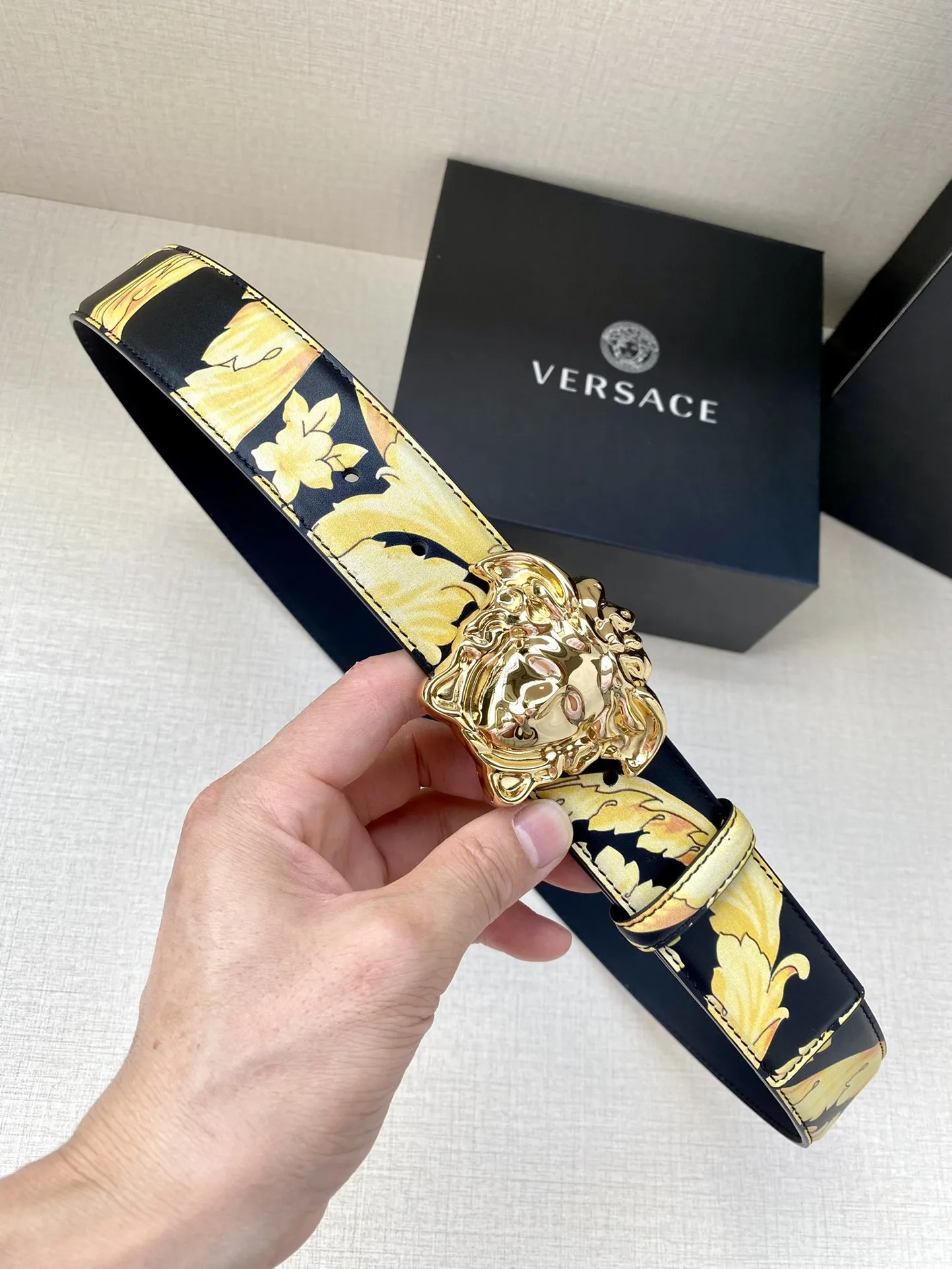 Versace Printed Belt