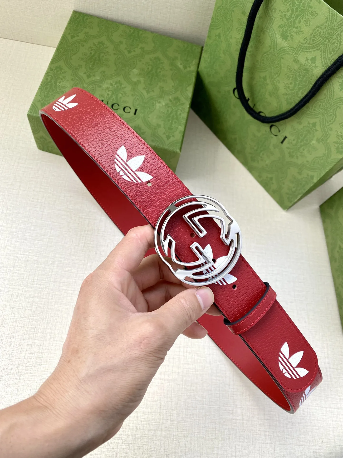 Gucci Leather Belt