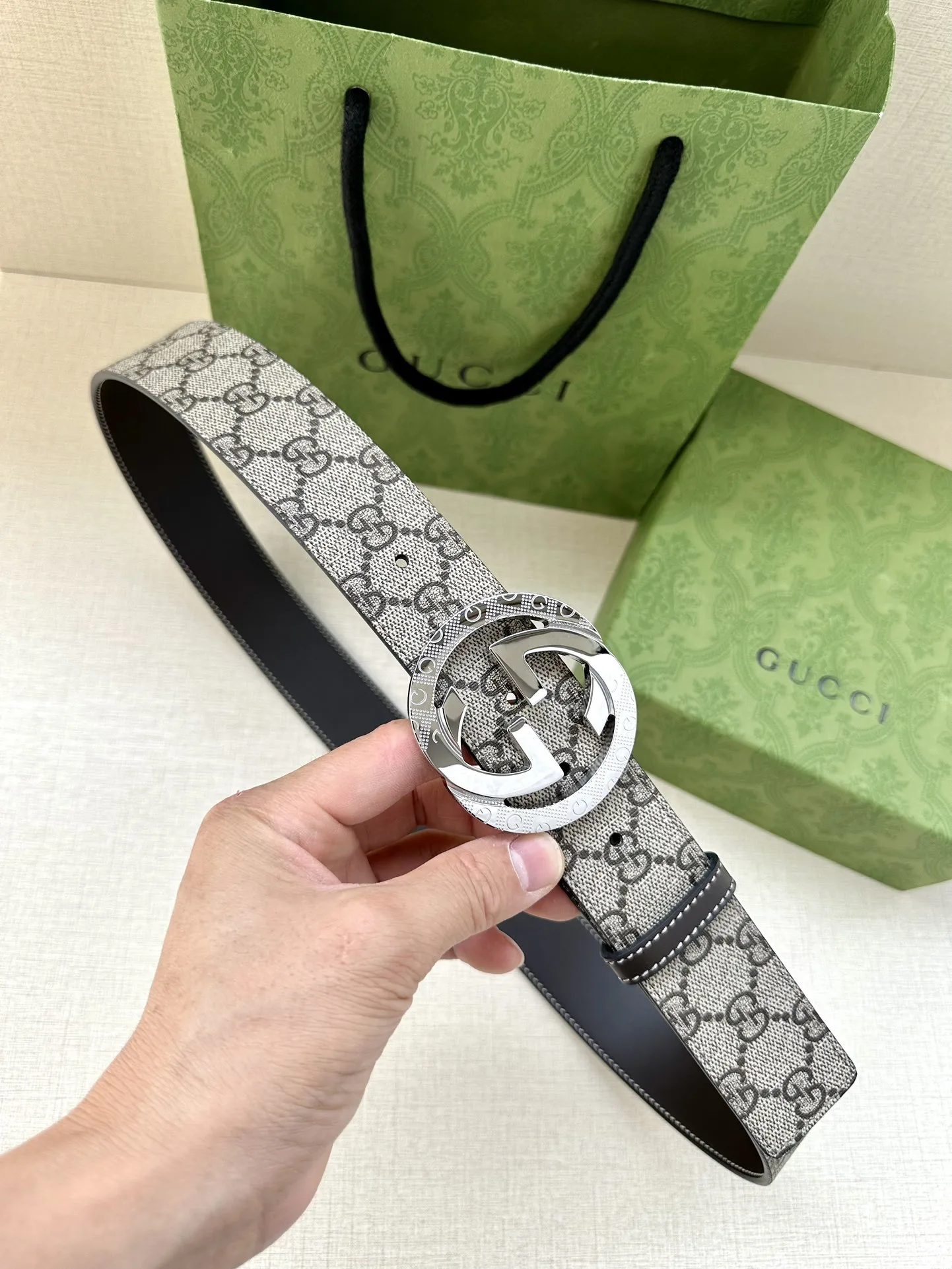 Gucci Canvas Belt